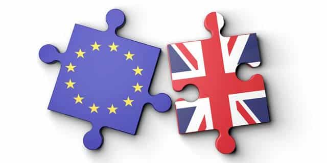 European Union and Great Britain shown as Puzzles