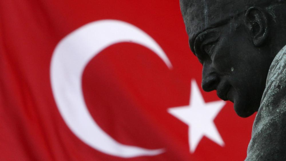 Turkish Flag and Monument | Politics and Forex